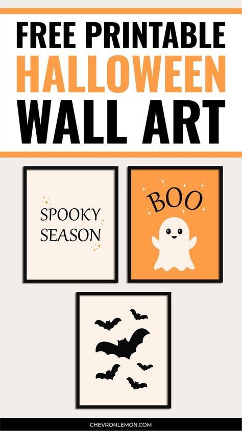 Free printable Halloween wall art Halloween Wall Art Printables Free, Halloween Art Printables Free, Halloween Signs And Sayings Free Printable, Free Halloween Printable Decor, Cute Halloween Printables Free, Free Printable Halloween Wall Art, Free Printable Halloween Images, Halloween Prints Free, Free Printable Halloween Decorations