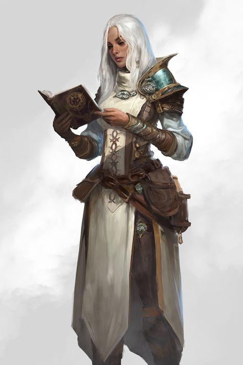 ArtStation - Talyssa Dnd 5e Cleric Character Art, Cleric Of Ilmater, Fantasy Healer Art, Dnd Character Design Cleric, Female Cleric Dnd, Dnd Cleric Art, Cleric Dnd Art, Dnd Cleric Female Characters, Dnd Healer