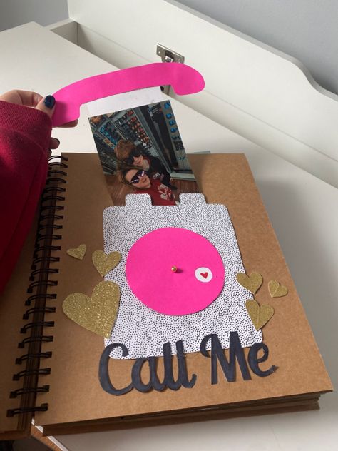 Bsf Notebook Ideas, Picture Album Ideas Best Friend, Book For Best Friend Diy, Picture Scrapbook Ideas Friends, Scrapbook For A Friend, One Year Book Boyfriend Scrapbook Page Ideas, Relationship Scrapbook Cover, Bsf Scrapbook Page Ideas, Scrapbook Idea For Best Friend