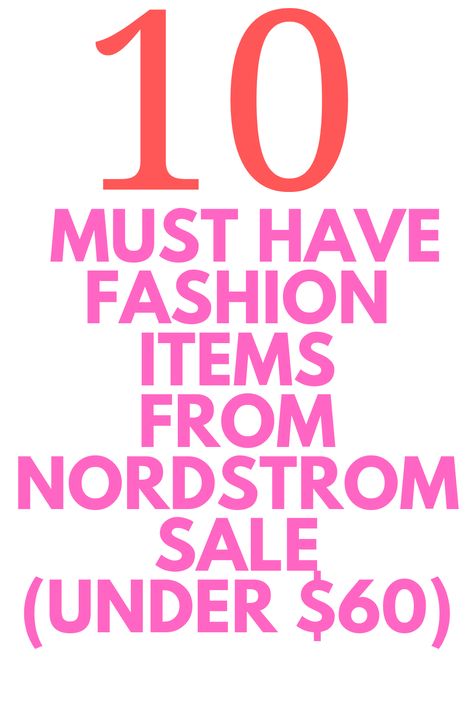 10 Must Have Items from Nordstrom Sale UNDER $60 - Looking for some Nordstrom Anniversary Sale items! Here are items you need under $60! Slouchy Pants, Motherhood Lifestyle, Nordstrom Sale, Nordstrom Anniversary Sale, Fashion Deals, Travel Beauty, How To Show Love, Must Have Items, Menswear Inspired