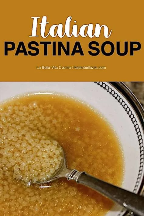 Homemade Chicken Pasta, Pastina Recipes, Pastina Soup, Chicken Broth Soup, Comfort Food Chicken, Italian Comfort Food, Italian Soup, Pasta Soup, Comfort Soup