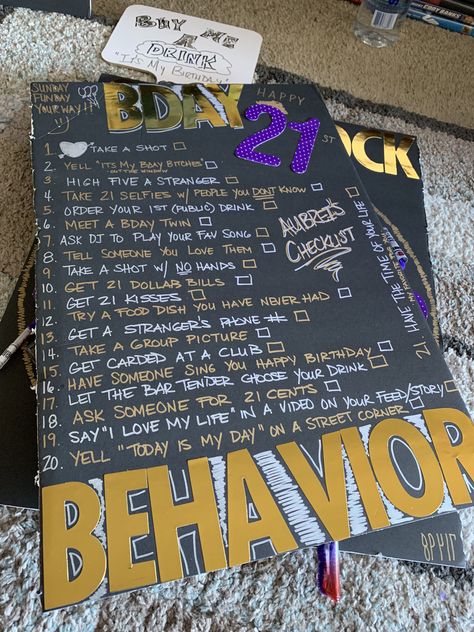 21 Birthday To Do List, 21st Birthday Entertainment Ideas, 21st Birthday Bucket List, Christian 21st Birthday Ideas, 21st Birthday List Of Things To Do, Things To Do On Your 21st Birthday, 21st Checklist, 21 Can You Do Sum For Me, 21st Birthday List