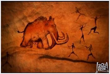 Blue Sky Studios - Paint Cave Paintings Prehistoric, Fantasy Statue, Petroglyphs Art, Prehistoric Cave Paintings, Paleolithic Art, Cave Painting, Blue Sky Studios, Cave Drawings, Prehistoric Art