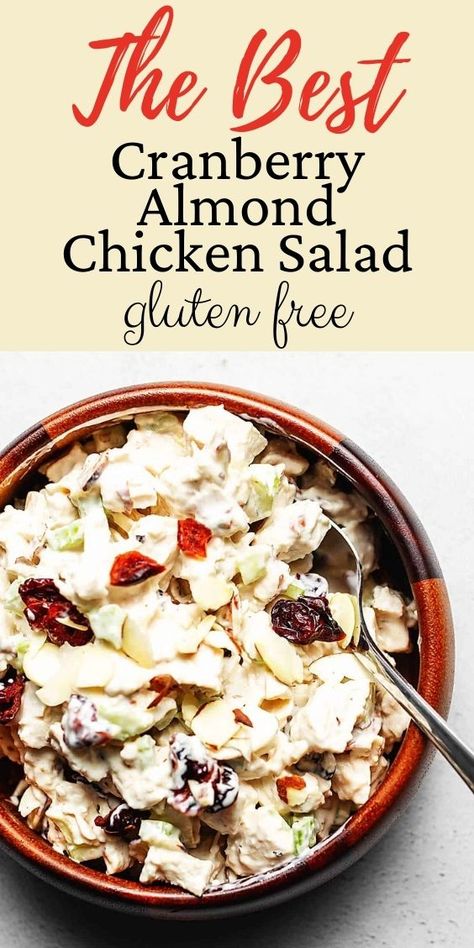 Salad With Cranberries And Almonds, Pecan Chicken Salad Recipe, Chicken Salad With Cranberries, Cranberry Almond Chicken Salad, Almond Chicken Salad, Salad With Cranberries, Cranberry Chicken Salad, Pecan Chicken Salads, Keto Salads