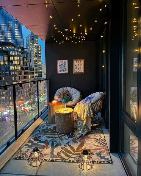 Backyard Inspo Patio, Goals Achieved, First Apartment Decorating, Apartment Living Room Design, Dream Apartment Decor, Future Apartment Decor, Apartment Patio, Apartment Patio Decor, Small Balcony Decor