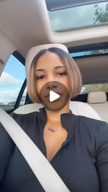 The BobLyfe on Instagram: "A flattering, super cute bob 👏🏽🔥

Great job by Hairstylist @ebeauty404 on client @yoshfilmss 

Location: Atlanta 

#TheBobLyfe #SupercuteBob #BobInspiration #BobSlay" Short Middle Part Bob, Kelly Rowland Bob, Short Bob Middle Part, Center Part Bob, Short Middle Part, Bobs On Black Women Real Hair, Natural Hair Bob Cut, Middle Part Bob, Natural Hair Bob