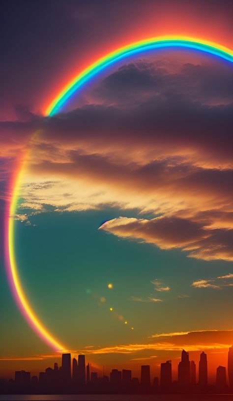 Rainbow Aesthetic Pictures, Beautiful Rainbow Pictures, Rainbow In Nature Photography, Pride Wallpapers Rainbow, Rainbow Photos, Rainbow Images Nature, Rainbow Photography Nature, Rainbow Hd Wallpaper, Real Rainbow Photography