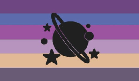 Space Gender Flag, Xenogender Space, Space Xenogenders, Neo Genders, Space Gender, Ricky Potts, Neo Pronouns, Xeno Flags, Xeno Genders