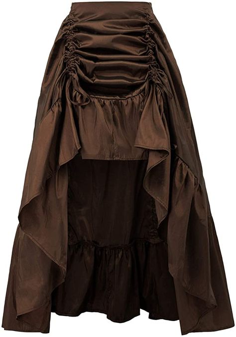 Victorian Pirate, Scarlet Darkness, Women Steampunk, Steampunk Skirt, Gothic Skirt, Bustle Skirt, Gothic Skirts, Ren Fair, Pleated Shirt