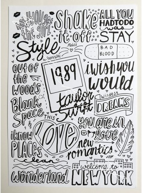 Taylor Swift Games, Lyric Drawings, Taylor Swift Birthday Party Ideas, Taylor Swift Drawing, Taylor Swift Shirts, Taylor Swift Party, Taylor Swift Birthday, Taylor Lyrics, Taylor Swift Cute