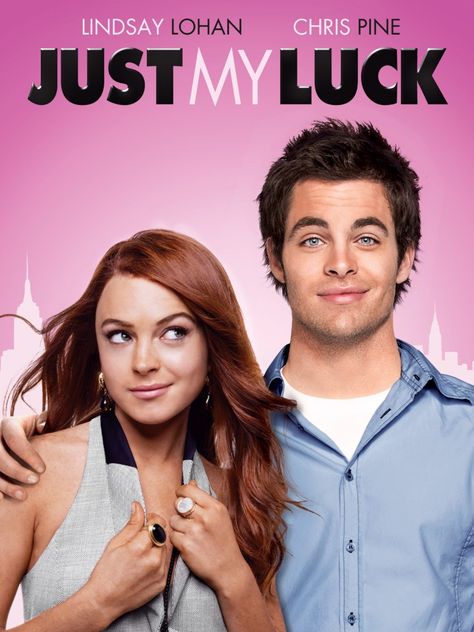 Just My Luck Movie, Luck Movie, English Movie Poster, Matt Dallas, Producer Studio, Nets Jersey, Just My Luck, Comedy Movie