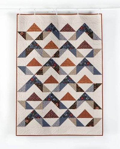 Mountain Quilt Pattern, Southwest Quilts, Triangle Quilt Pattern, Log Cabin Quilt Pattern, Mountain Quilts, Quilt Pattern Download, Baby Quilt Pattern, Half Square Triangle Quilts, Patchwork Quilt Patterns