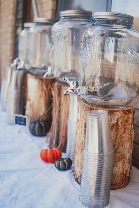 Drink Dispensers Wedding, Watering Hole Drink Station Western, Western Party Favors, Mason Jar Drink Dispenser, Ring Dunk, Beverage Stations, Mason Jar Dispenser, Rustic Doors Interior, Aggie Ring