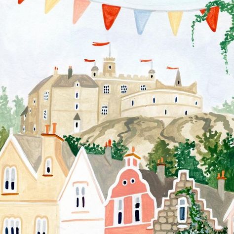 Amber Davenport on Instagram: "Lovely Edinburgh 🏴󠁧󠁢󠁳󠁣󠁴󠁿" Amber Davenport, Art References, Edinburgh, Amber, Illustration Art, Paintings, Illustrations, Paint, On Instagram