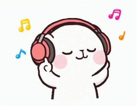 Listening To Music Dancing GIF - ListeningToMusic Dancing MusicNotes - Discover & Share GIFs Calin Gif, Bear Gif, Animiertes Gif, Chibi Cat, Milk & Mocha, Cute Bear Drawings, Cute Kawaii Animals, Dancing Gif, Cute Cartoon Images