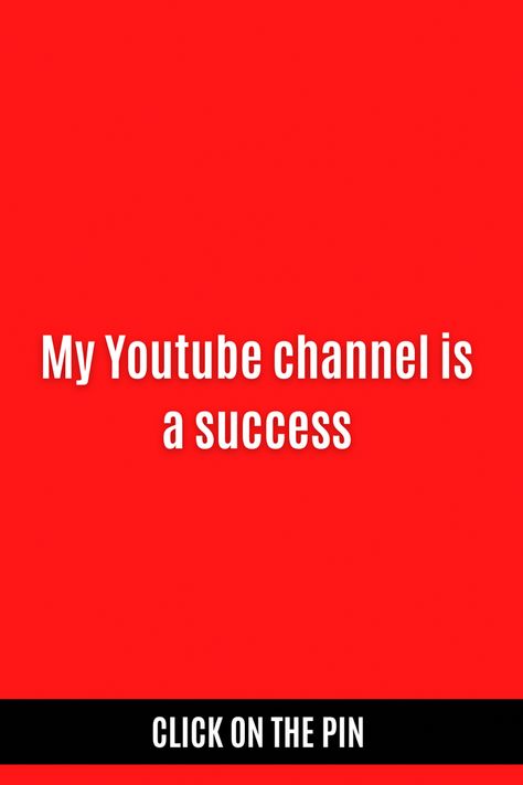 Affirmations for success on Youtube - Listen while sleeping! [grow on Youtube in 2023] #affirmations #youtube #successquotes Youtube Success Affirmations, Content Creation Affirmations, Youtube Affirmations, Youtube Manifestation, Vision Board Categories, Monetize Youtube, 2023 Affirmations, Successful Youtuber, Grow On Youtube