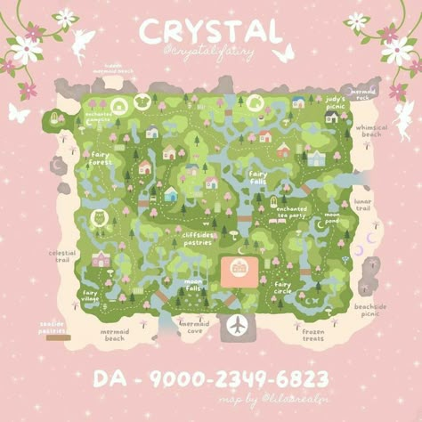 Kawaii Island, Draw A Map, Map Layout, Animal Crossing 3ds, Animals Crossing, Animal Crossing Guide, Animal Crossing Wild World, Island Theme, Drawn Map