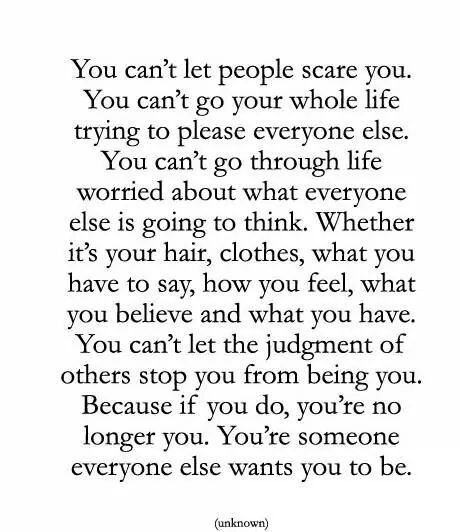 People need to stop changing themselves to please others. There is so much more to the definition of beautiful. Beautiful is thinking about others before yourself. Beautiful is being kind to everyone. Beautiful is giving people that fifth or sixth chance. Beauty comes in all shapes and sizes. Don't let others define how beautiful you are. Now Quotes, A Quote, Note To Self, Good Advice, The Words, Great Quotes, Beautiful Words, Inspirational Words, Cool Words