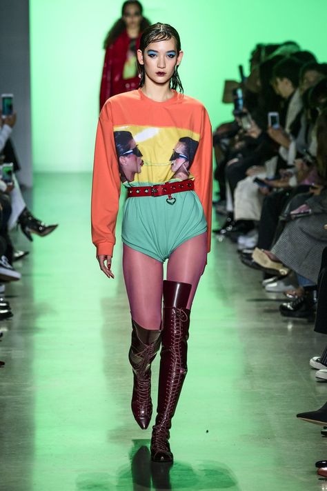 Adam Selman Fall 2018 Adam Selman, Madame Figaro, Colored Tights, Fall 2018, Fashion Shows, Milan Fashion, London Fashion, Milan Fashion Week, London Fashion Week