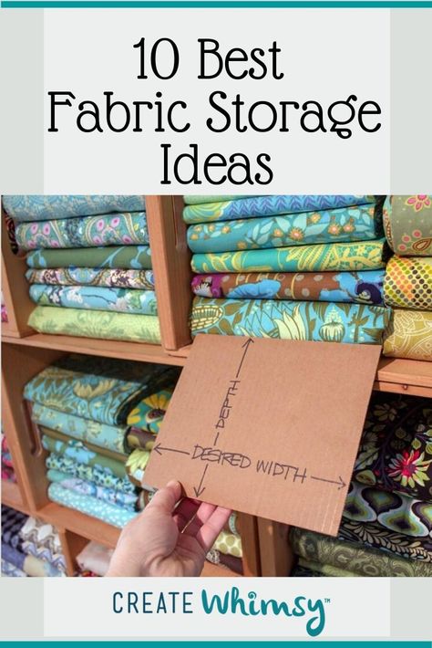 Fabric Stash Storage, Thread Storage Ideas, Fabric Storage Ideas, Fabric Stash Organization, Fabric Storage Solutions, Quilt Room Organization, Sewing Pattern Storage, Colorful Hairstyles, Sewing Room Inspiration