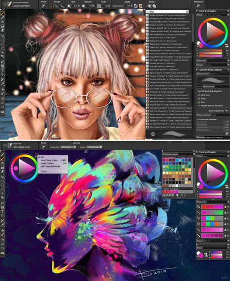 Discover the 10 best digital painting apps for Mac and PC - Digital Arts Drawing Apps, Digital Art Programs, Paint Program, Digital Art Software, Drawing Software, Drawing Programs, Paint App, Art Articles, Art Apps