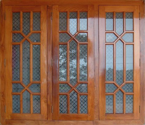 Wood Window Design Modern, Balcony Door Design, Wooden Window Design, Window Grills, Main Doors, Window Grill Design Modern, House Front Door Design, Box Bed Design, House Window Design