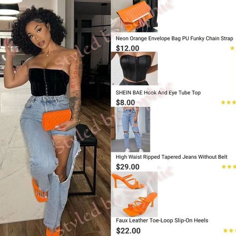 Dearra Outfits Shein, Cute Casual Outfits Shein, Shein Lookbook Outfits, Night Out Outfit Shein, Shein Fall Outfit Ideas Black Women, Shein Brunch Outfit Ideas Black Women, Shein Outfits Inspo Black Women, Shein Black Outfits, 20th Birthday Outfit Ideas Casual