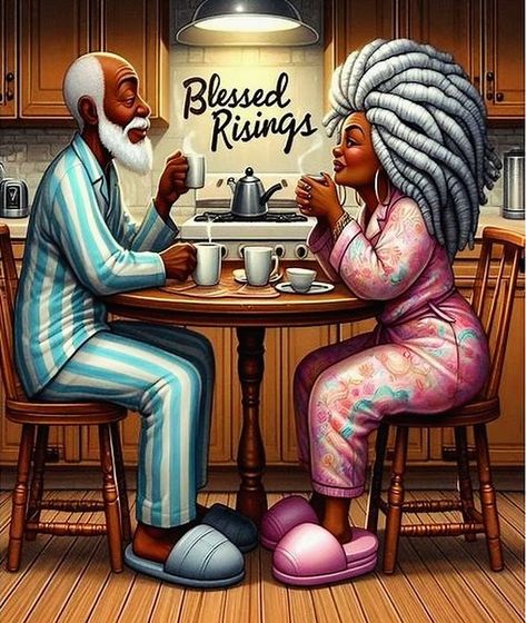 African American Inspirational Quotes, Black Love Artwork, Grand Rising, Strong Black Woman Quotes, African American Couples, Story Images, Coffee Artwork, Love Artwork, Good Morning Funny Pictures