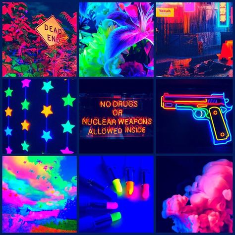 Cool Color Pallete Aesthetic, Weird Core Color Palette, Funky Core Aesthetic, Hyperpop Moodboard, Scenecore Color Palette, Eyestrain Color Palette, Pink Green Moodboard, Rave Color Palette, Eyestrain Art Color Palette