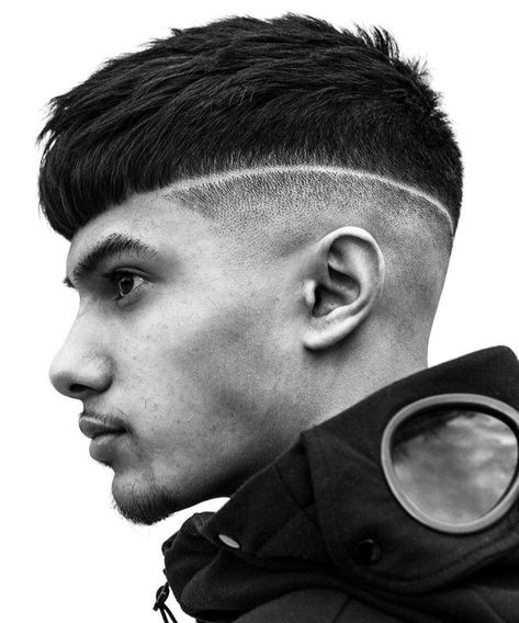 French Crop with High Fade Hairstyles For Teenage Guys, Undercut Hair, Fade Haircut Styles, Best Fade Haircuts, French Crop, Teen Boy Haircut, Crop Haircut, Cool Hairstyles For Men