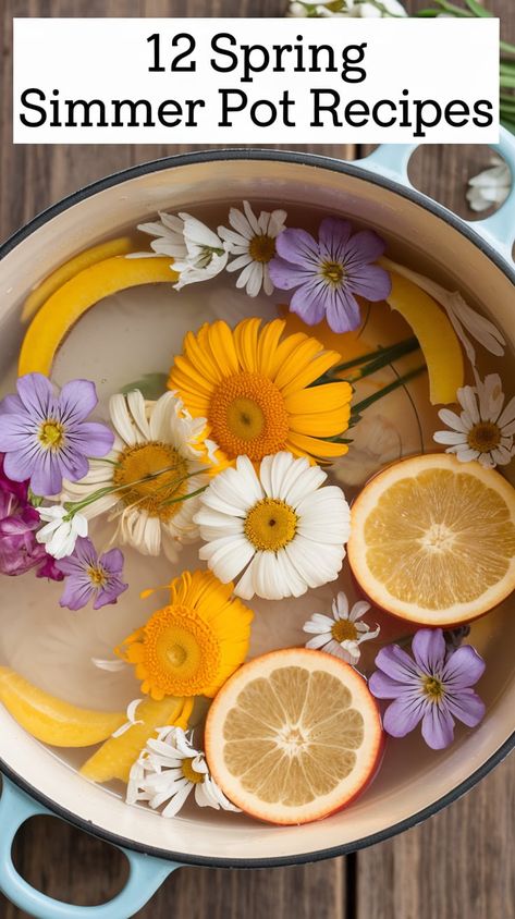 Spring Cleaning Simmer Pot Recipes to Refresh Your Home Simmer Pot Recipes, Simmer Pot, House Smell Good, House Smell, Refresh Your Home, Spring Cleaning, Smell Good, Pot Recipes