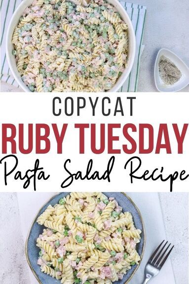 Ruby Tuesday Pasta Salad, Ruby Tuesday Recipes, Baked Potato Salad Recipe, Unique Pasta Salad, Unique Pasta, Suddenly Salad, Tasty Salads, Resep Pasta, Baked Potato Salad