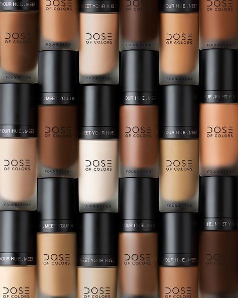 5,073 Likes, 150 Comments - DOSE of COLORS (@doseofcolors) on Instagram: “MEET YOUR HUE medium-to-full coverage foundation. Launching 7/17/19 at 8AM PST on doseofcolors.com…” Dose Of Colors Foundation, Full Coverage Foundation, Dose Of Colors, Beauty Sponge, Makeup Blogger, Jeffree Star Cosmetics, Dye Free, Foundation Concealer, Fragrance Free