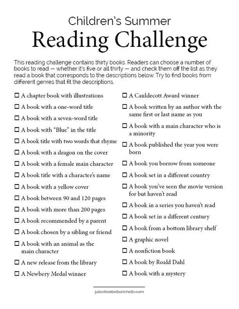 A reading challenge for picky young readers Dishes With Mushrooms, Book Tbr, Reading Incentives, Summer Reading Challenge, Kids Book Club, Kids Summer Reading, Reading Motivation, Reading Club, Library Activities