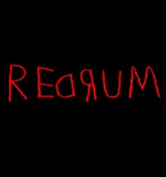 RedruM Redrum Tattoo Ideas, Redrum Tattoo The Shining, Redrum Tattoo, The Shining Traditional Tattoo, The Shining Aesthetic Poster, The Shining Redrum, Shining Redrum, Horror Sleeve, Mandala Sleeve