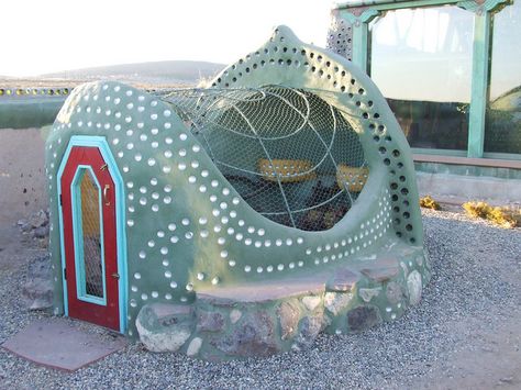 Earthship Chicken Coop, Cobb Chicken Coop, Phoenix Chicken, Glitter Room, Sustainable House, Future Earth, Earth Bag Homes, Earth Bag, House Tent