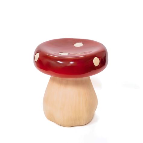 Mushroom Furniture, Mushroom Stool, Mushroom Chair, Weird Furniture, Bathroom Outdoor, Lift Design, Cardboard Sculpture, Hosting Guests, Cute Fairy