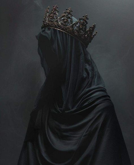 Goth Witch, Dark Queen, Witch, Crown, Queen, Photography, On Instagram, Black, Art