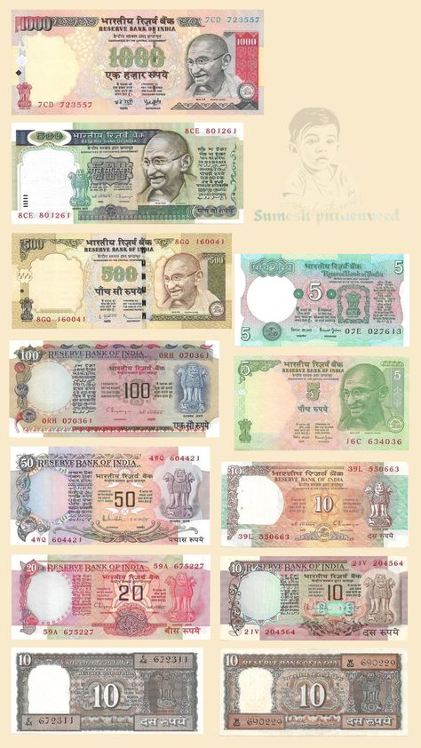 Old Indian Currency, Indian Currency School Project, Indian Notes Money, Indian Currency Images, Money Indian Currency, Indian Old Money, Indian Money Wallpaper Aesthetic, Indian Money, Money Images Cash