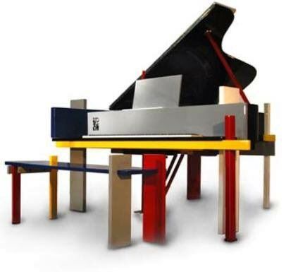 Classic Pianos on Twitter: "If you like colors and clean lines, this custom Pianova design is meant for you. #WeirdPianoWednesday #Wednesday #pianos #colors https://t.co/mG2b5HvsiS" Bauhaus Furniture, Mondrian Art, Gerrit Rietveld, Custom Benches, Memphis Design, Bauhaus Design, Design Movements, Piet Mondrian, Design Competitions