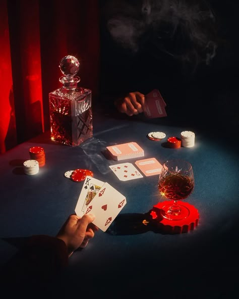 Red French Aesthetic, Vegas In October, Casino Photography, Halloween Photo Ideas, Rich Photography, Red Branding, Creative Photography Inspiration, Prop Photography, Velvet Aesthetic