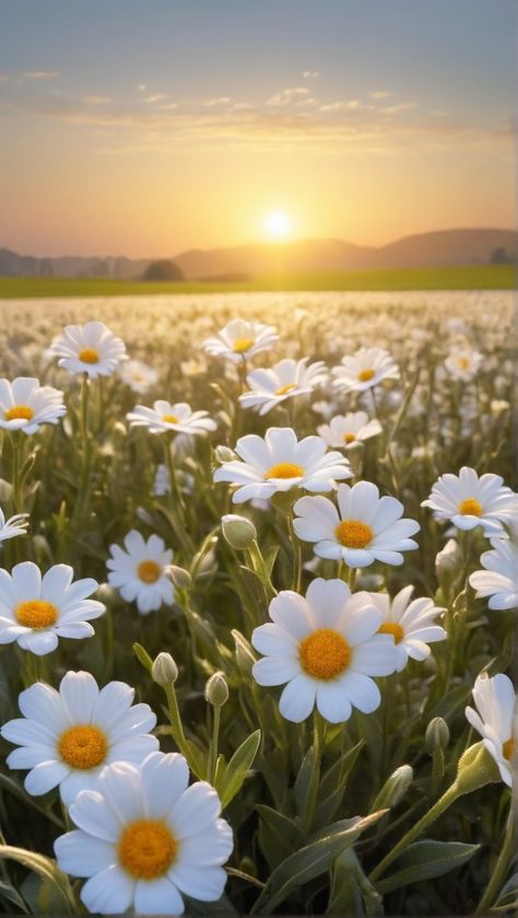 Summer Wallpapers, Aesthetic Places, Beautiful Scenery Photography, Daisy Wallpaper, Vintage Flowers Wallpaper, Flowers Photography Wallpaper, Lovely Flowers Wallpaper, Wallpaper Nature Flowers, Pretty Landscapes