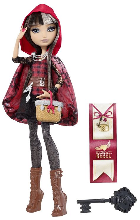 Ever After High Cerise Hood, Ever After High Rebels, Hood Fashion, Cerise Hood, Ever After Dolls, Dream Doll, Doll Hat, Bratz Doll, Ever After High