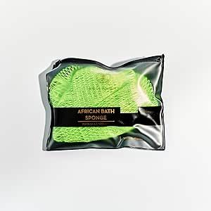 Bellanomi African Exfoliating Net Sponge - Authentic/Ethically Sourced from Nigeria / 45 inch Long (Lemon) Exfoliating Net, Bath Sponge, Beauty And Personal Care, Lemon, Personal Care, Beauty