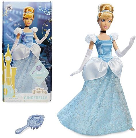 Amazon.com: Disney Cinderella Classic Doll – 11 ½ Inches : Toys & Games Masquerade Gown, New Cinderella, Cinderella Doll, Cinderella And Prince Charming, Disney Princess Dolls, Princess Toys, Evening Gloves, Wedding Doll, Disney Princess Cinderella