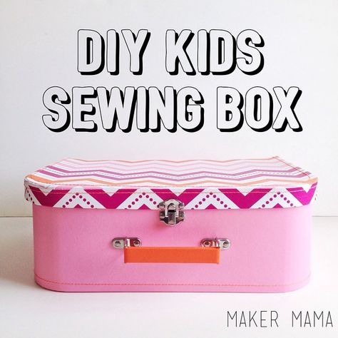 This post contains affiliate linksWe just celebrated our oldest daughter’s 6th birthday, and the one thing she asked me to make her was a sewing kit. It just makes this mama swoon when I hear that my kids love to get crafty. Read on to find out how I made our own DIY Kids Sewing […]Continue Reading... Kids Sewing Kit, Holiday Hand Towels, Box Maker, Oldest Daughter, Kids Sewing, Fabric Purses, Sewing Kit, Sewing Box, Love Sewing