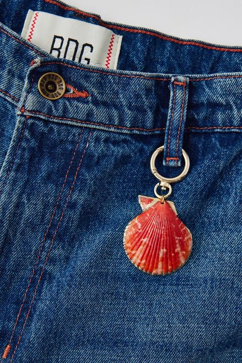 BDG Shell Keychain | Urban Outfitters Seashell Keychain, Wallet Ideas, Shell Keychain, Bday List, School Prep, Girls Keychain, Slouch Socks, Unique Keychains, Gift Inspo