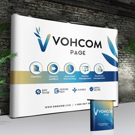 Advertising Booth Ideas, Tradeshow Backdrop Design, Medical Booth Design, Company Wall Design, Company Backdrop, Modern Exhibition Booth Design, Event Backdrop Design, Tradeshow Booth Backdrop, Exhibit Booth Design