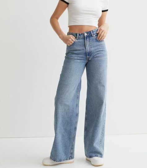 My Verdict on the 6 Best H&M Jeans | Who What Wear UK Baggy H&m Jeans, H&m 90s Baggy Jeans, Vintage Straight Jeans H&m, Best H And M Jeans, H&m Jeans Women, H&m Straight Jeans, Wide High Jeans Outfit H&m, H And M Pants, H&m Flare Jeans