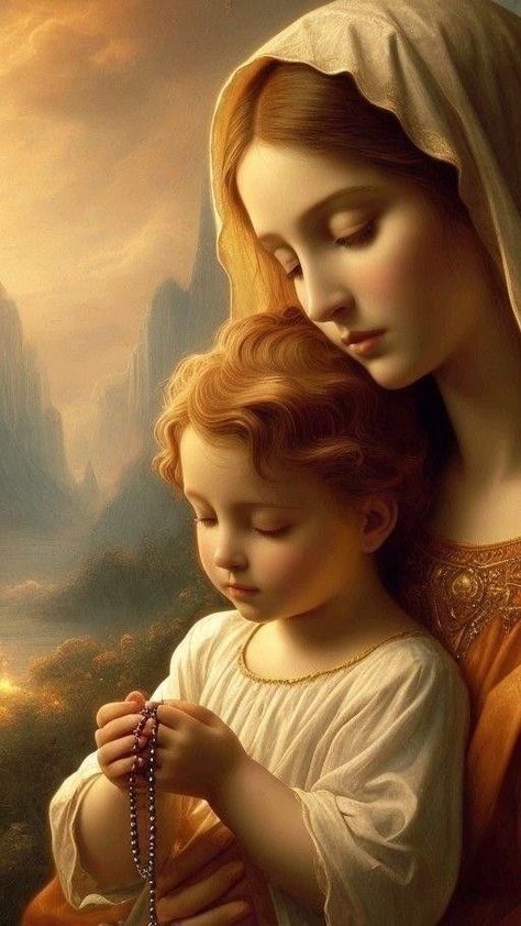 Virgin Mary Picture, Mary Jesus Mother, Mother Mary Pictures, Virgin Mary Art, Mother Mary Images, Catholic Pictures, Virgin Mary Statue, Images Of Mary, Jesus Christ Artwork